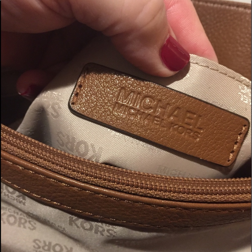 Authentic~Michael Michael Kors~ Leather Satchel - image 6